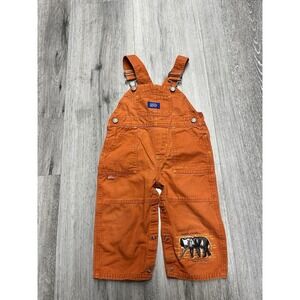Vintage Carter's Eric Carle Overalls 12-18 Mo. Elephant What Do You Hear? 2003